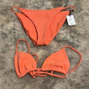 Jade Swim Orange Bikini Set